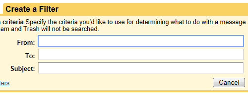 filtros de gmail