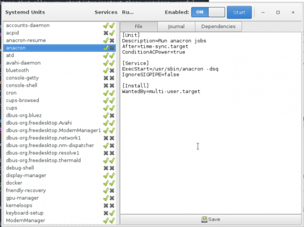 Cómo controlar Linux Start-Up Services y Daemons systemd manager ui 670x500