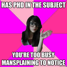 meme mansplaining