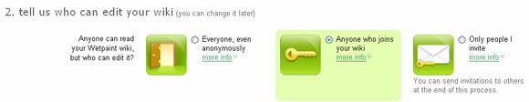 Cree su propio sitio Wiki fácilmente con WetPaint wetpaint4