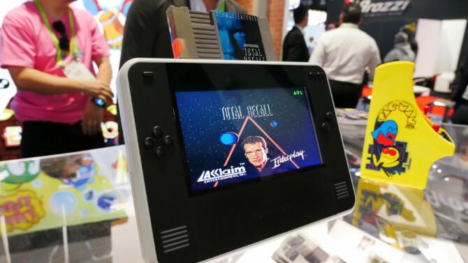 Los jugadores de Mini Arcade retro de My Arcade están llenos de nostalgia myarcade retrochamp ces2019 1