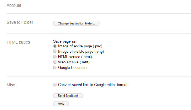 Guardar en las opciones de Google Drive