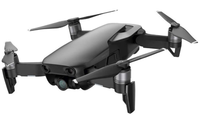 dji mavic air drone viernes negro