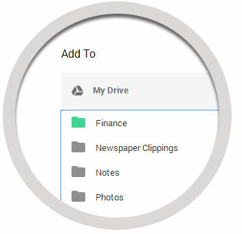 Google Drive - Agregar a