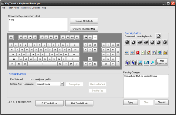 reasignar teclado