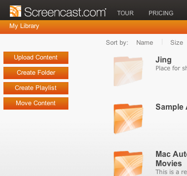 compartir screencasts