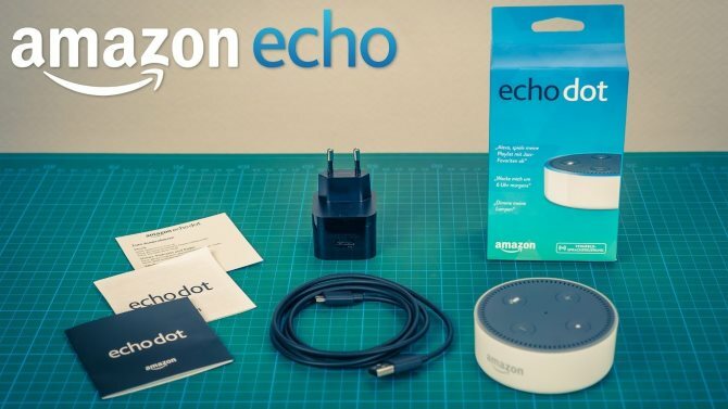 Cómo configurar y usar su Amazon Echo Dot 01 Echo Dot Box Contenido