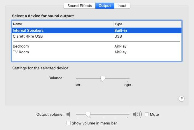 La configuración de audio en macOS puede afectar los dispositivos Bluetooth