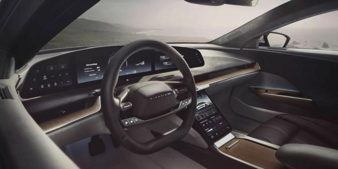 Interior del Lucid Air Grand Touring