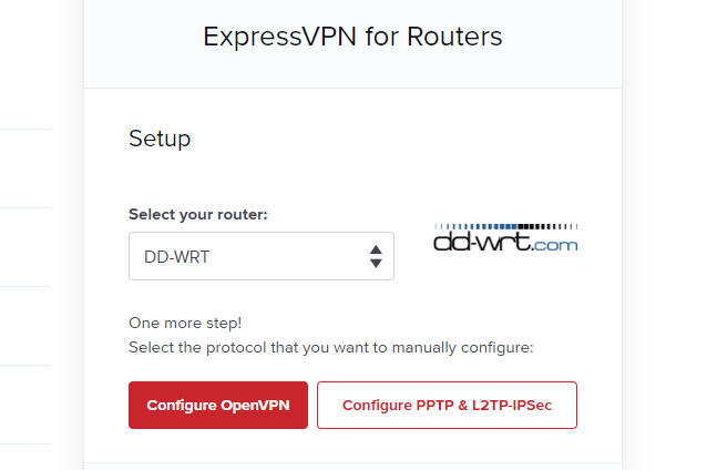 Use ExpressVPN con un enrutador