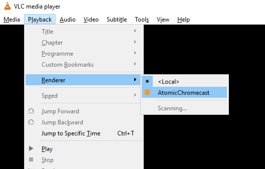Chromecast vlc