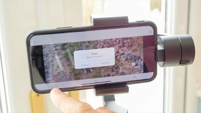 Yi Smartphone Gimbal: Imágenes suaves como la seda, pero podría ser mejor. La aplicación yi Gimbal guarda videos individuales 670x377