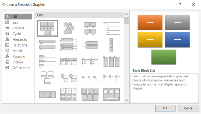 Comparación de PowerPoint en línea vs. powerpoint 2016