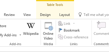 Cómo agregar rápidamente filas en una tabla en la pestaña de diseño de diseño de Word de Microsoft Word