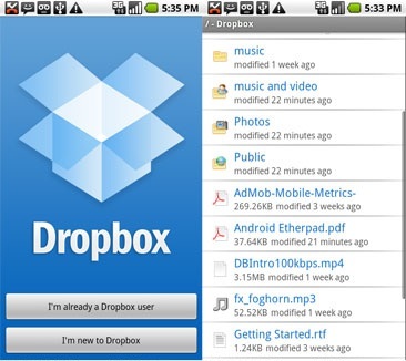 Las 20 mejores aplicaciones de Android que necesitas (que no son juegos) 19 dropbox