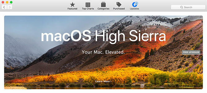 Actualizaciones de Mac App Store