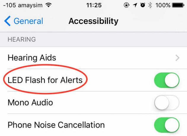 Tome el control de las notificaciones de iOS en su iPhone o iPad con flash LED