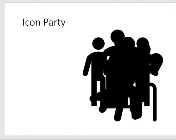 fiesta de icono de powerpoint