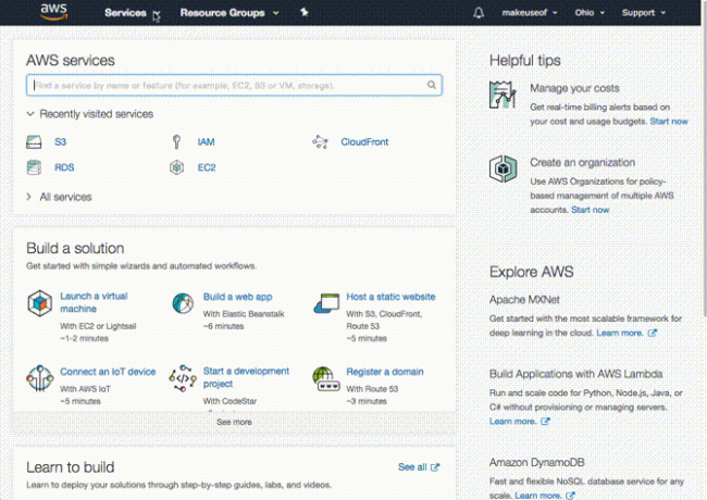 dispositivo de respaldo amazon s3 linux