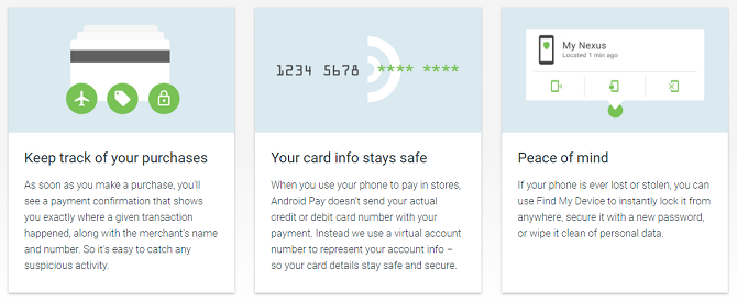 aplicación de pago nfc más segura android pay