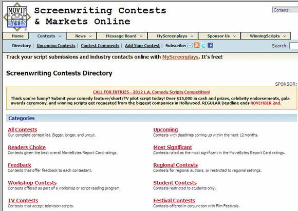 sitio web gratuito de escritura de guiones