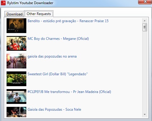 Rylstim YouTube Downloader: una aplicación de escritorio para descargar videos de YouTube en diferentes formatos de archivos Downloader