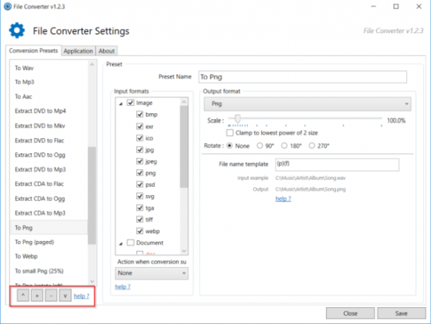 convertir archivos a través del menú contextual con convertidor de archivos