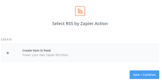 rss por zapier crear elemento