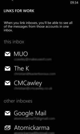 configuración de correo electrónico de Windows Phone 8