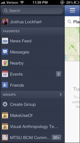 facebook para iphone