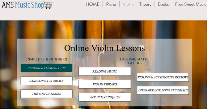 aprender tocar piano violín