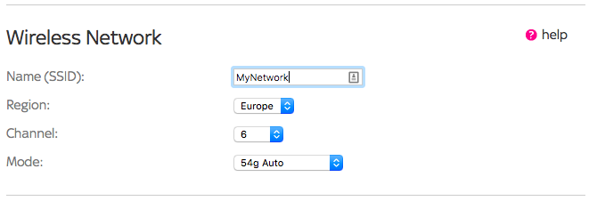 Configuración del enrutador inalámbrico Modo de canal SSID de red