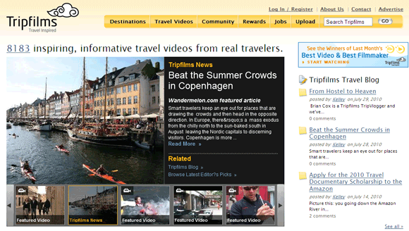 10 sitios web para hacer turismo virtual con videos de viajes Travel02