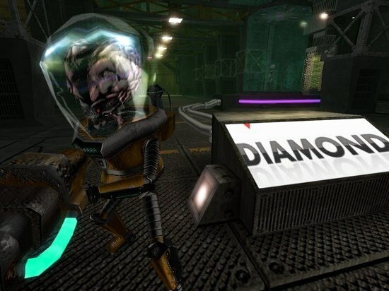 Captura de pantalla de Alien Arena en el juego