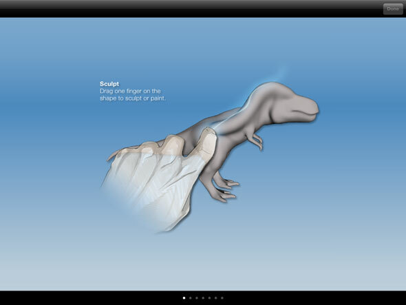 Aplicación 3d para ipad