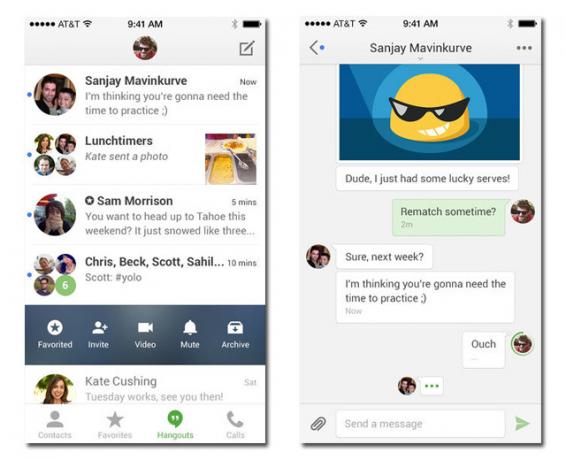 Hangouts de Google