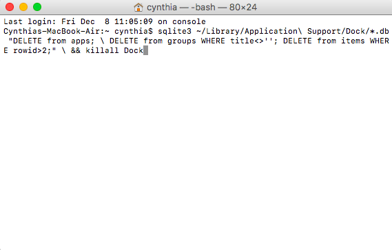 Cómo eliminar aplicaciones de Mac Launchpad mac eliminar terminal de aplicaciones