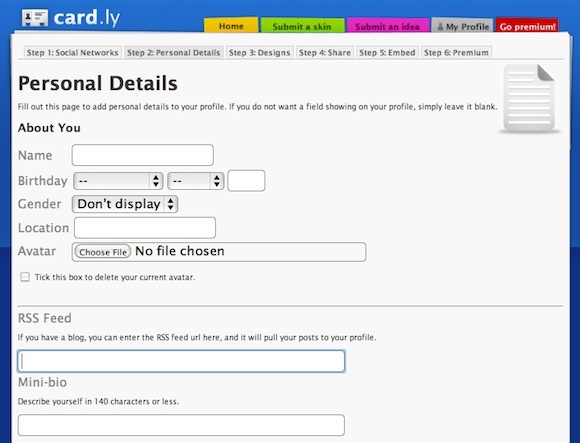 4+ formas fáciles de crear una tarjeta de visita virtual cardlydetails