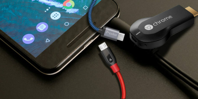 Cable USB para la gestión de archivos de Android