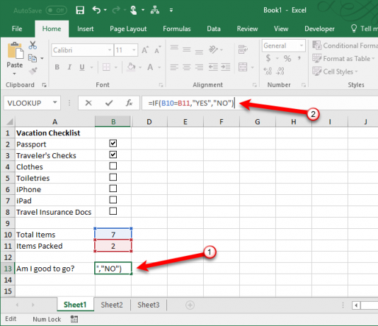 Cómo crear una lista de verificación en Excel como los profesionales