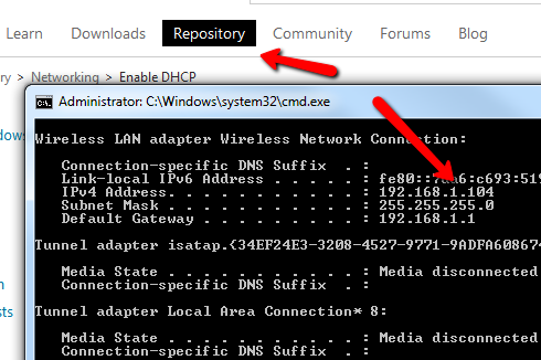 cambiar la secuencia de comandos de configuración de red