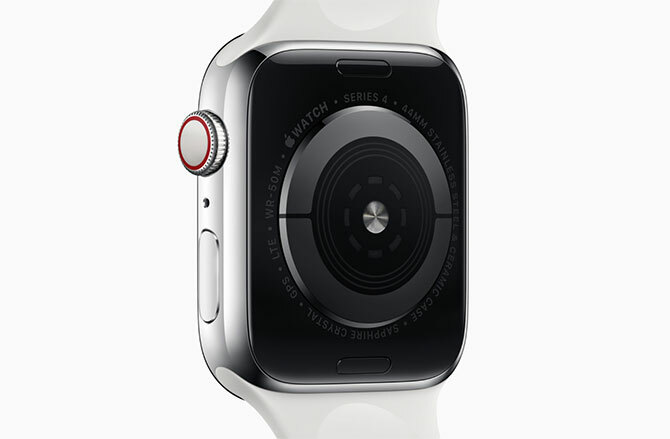 Apple Watch Series 4 atrás