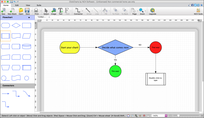 ClickCharts para Mac