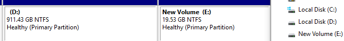 Windows 10 nuevo volumen