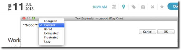 TextExpander forma humor