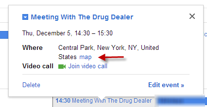 Google Calendar recibe algunas actualizaciones importantes y búsqueda de Google Un pequeño ajuste googlemaps autocomplete2