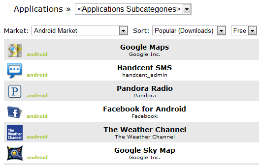 Los 5 mejores sitios para ayudarlo a encontrar aplicaciones para su teléfono Android 6 droidapps cyrket2