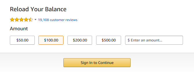 La Guía de compras de Amazon método de pago de compras en Amazon recargar