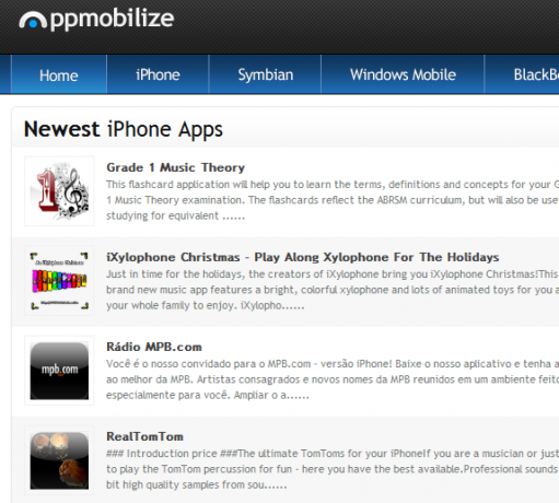 AppMobilize: un directorio en línea de aplicaciones para teléfonos móviles appmobilize2