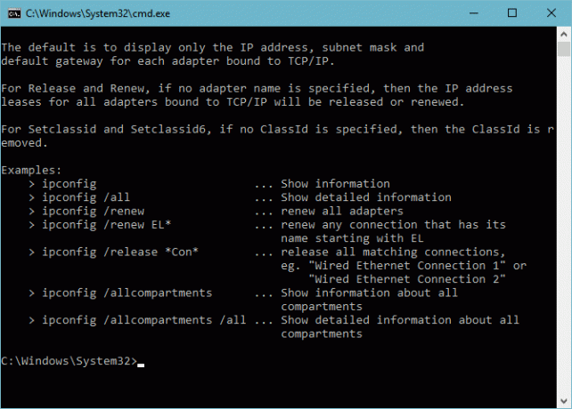 Comandos esenciales de Windows CMD que debe conocer ipconfig 1